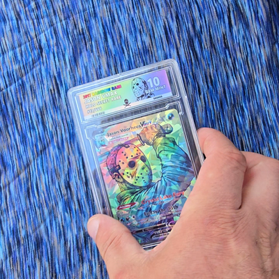 Jason Voorhees w/ Custom Slab Pokemon Card | eBay
