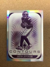 Panini 2025 Phoenix Contours Justin Jefferson Vikings Card #21