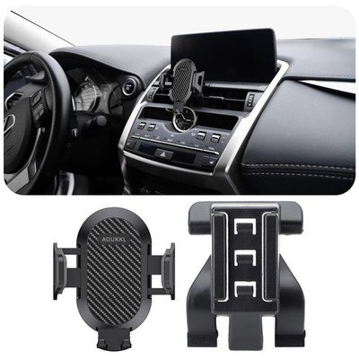 AOUKKL Car Phone Holder Fits for NX 200t/NX 300/NX 300h 2015-2021, Black 
