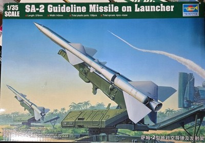 1/35 SA-2 Guideline Missile on Launcher -Open Box