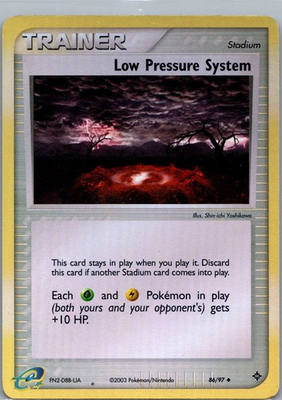#ad Low Pressure System 86 97 Dragon Reverse Holo $3.00
