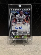 2024-25 Bowman U Chrome Xavier Booker Autograph Zebra Parallel /48 (AU,RC) #83