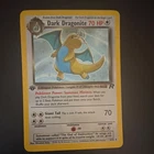 Pokémon TCG Dark Dragonite 5/82 Team Rocket 2000 Holo Rare 1st Edition English