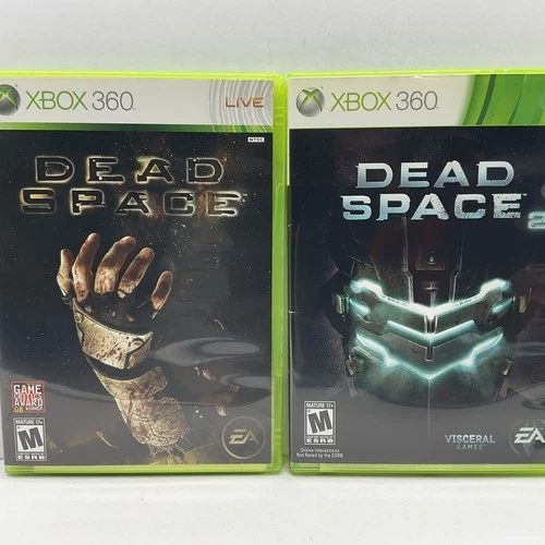 Refurbished Lot Of Dead Space 1 & 2 (Xbox 360)Tested & Complete|Excellent|CIB
