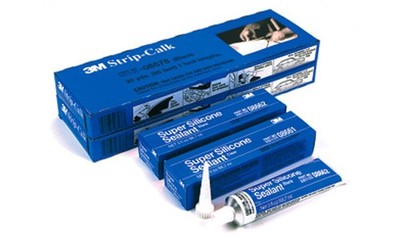 Install Bay 3MSTC 3M Strip Caulk 1''  Box 60 Strips Soft Non Hardening Material