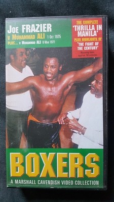 Boxers # 4. Marshall Cavendish. VHS. Joe Frazier vs Muhammad Ali