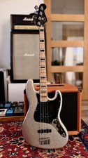 Fender Jazz Bass Mikey Way Silver Sparke