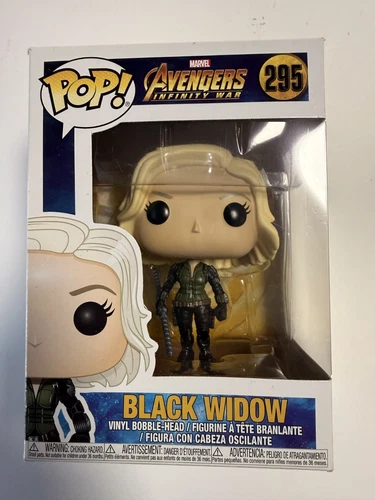 Funko Pop! Marvel Avengers Infinity War Black Widow #295 Vinyl Figure