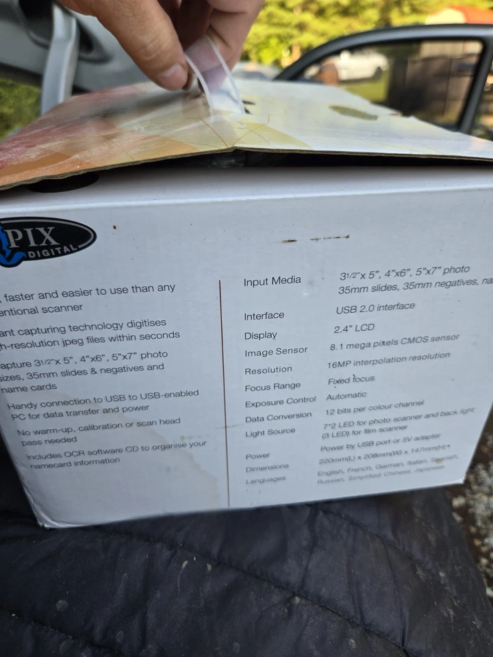 Qpix 4 in 1 Photo and Film Scanner Black (PS970H) - Image 2 of 4