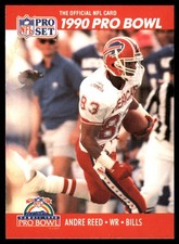 Andre Reed 1990 Pro Set #366 Buffalo Bills NFL READ FREE SHIPPING AutographDen