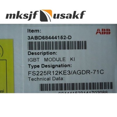 one new ABB IGBT FS225R12KE3/AGDR-71C Variable frequency drive board #YP1