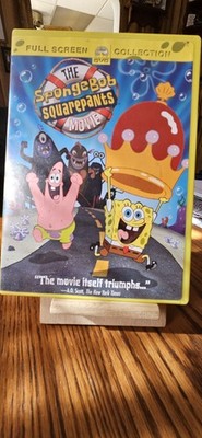The Spongebob Squarepants Movie (Full Screen Edition) DVDs MINOR SCRATCHES HTF