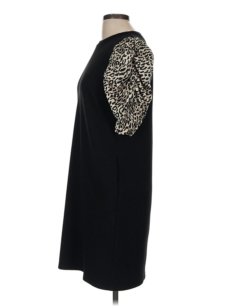 THML Women Black Cocktail Dress M View 4