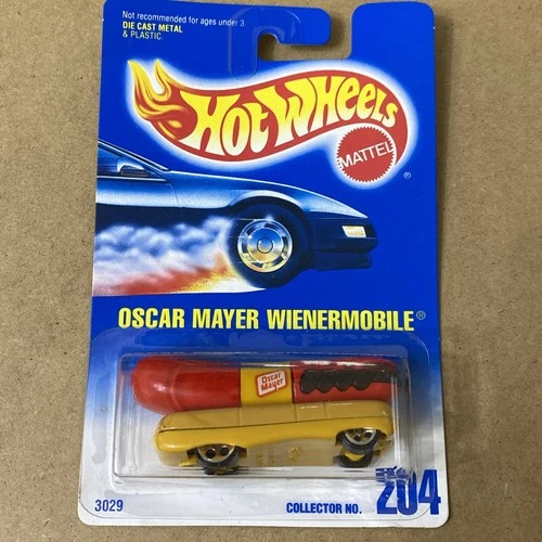 Vintage 1991 Hot Wheels Oscar Mayer Wienermobile #204