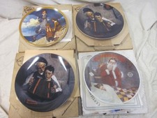 Lot of 4 Knowles Collector Plates - The Norman Rockwell Collection