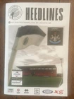 Gateshead v Newcastle United Heed Lines Friendly Football Programme 25/07/26