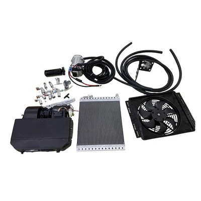 12V Cool&Heat Electric Universal Underdash Air Conditioner DC Auto Car A/C SetGZ
