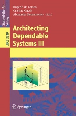 Lemos - Architecting Dependable Systems III - New paperback or softbac - X555z