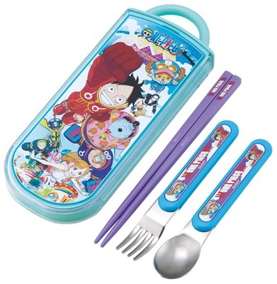 Skater Children's Trio Set Chopsticks Spoon Fork Cutlery Processed Sliding One P