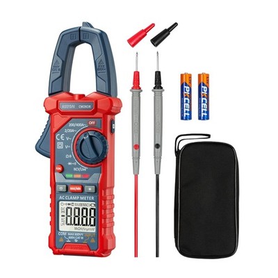 Digital Clamp Meter Multimeter 2000 Counts Auto-Ranging AC/DC Voltage Current...
