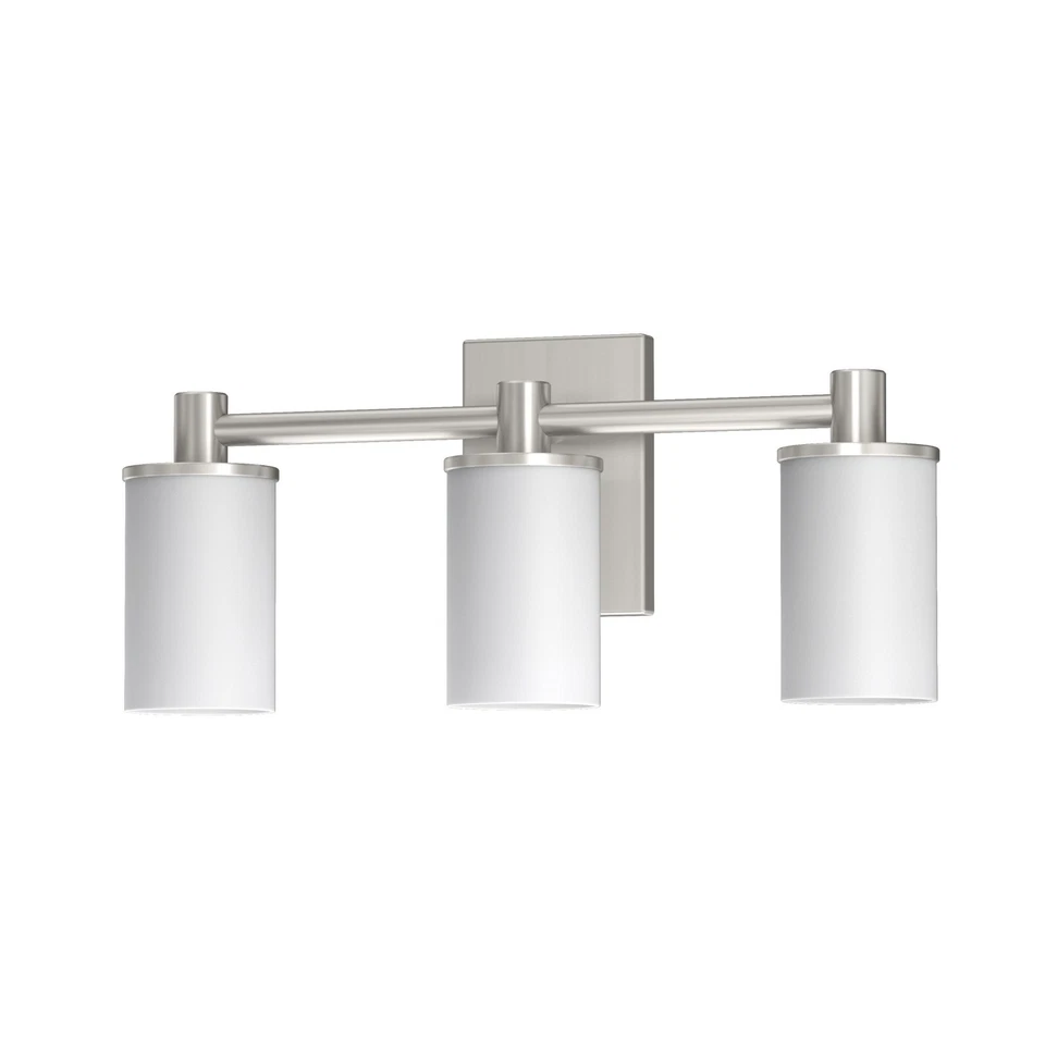 Luz de tocador Gatco 1705 moderna de granja 3 luces 20" W - cromada Foto 4 de 4