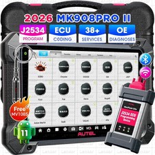 Autel MaxiSYS MS908S PRO II +MV108 Car Scanner J2534 ECU Programming PMI Coding