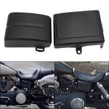 Battery Side Fairing Cover For Harley Dyna Fat Bob Super Glide 06-17 Street Bob