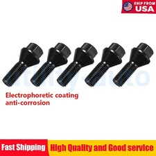 5pcs New Wheel Lug Bolts Nuts Set 121.5mm For Bmw E46 E90 E60 E53 36136781150