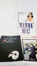 Vintage Musical Theatre Sheet Music Lot 3  London 2000s  Illustrated Scores