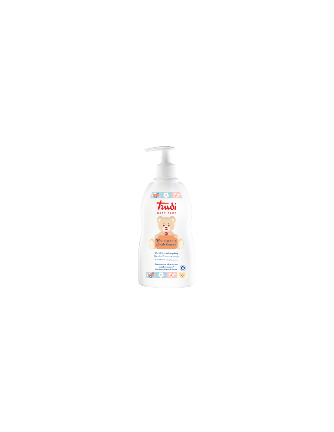 Trudi Baby Care Bagnolatte Al Miele D’arancio 500 Ml - Immagine 2