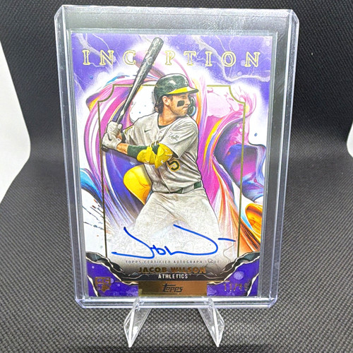 2025 Topps Inception Jacob Wilson Rookie Auto /49 RESA-JWI