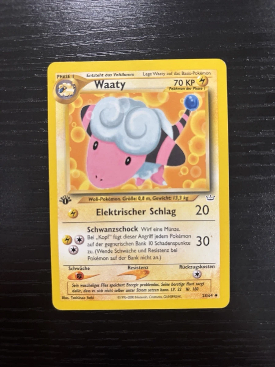 Individual Trading Card Games Pokmon TCG German 1st Edition for sale | eBay Individual Trading Card Games Pokmon TCG German 1st Edition for sale | eBay