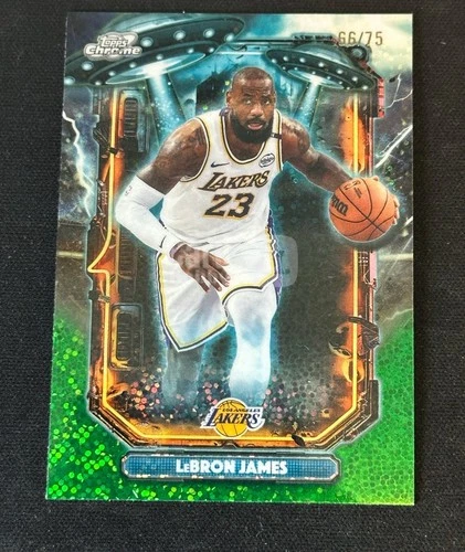 2025 Topps Cosmic Chrome LeBron James Base (RAW)