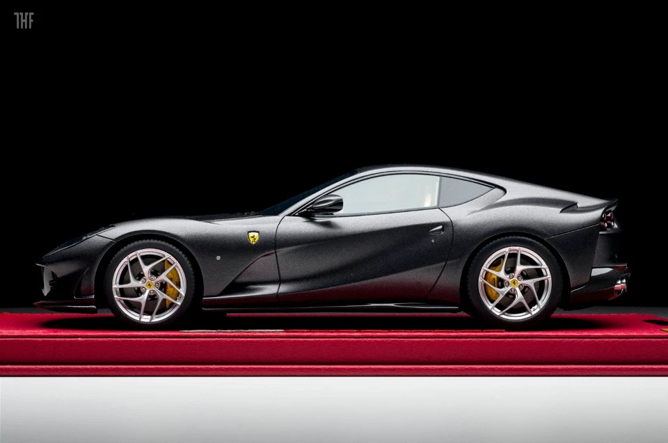 1/18 BBR Ferrari 812 Superfast 2017 Grigio Caldo Matt Ltd.270 pcs.-P1841BV - Immagine 3 di 4