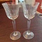 Set of 2 (TWO) Mikasa Crystal Park Avenue Wine Glasses 8" TS 115 — photo 1
