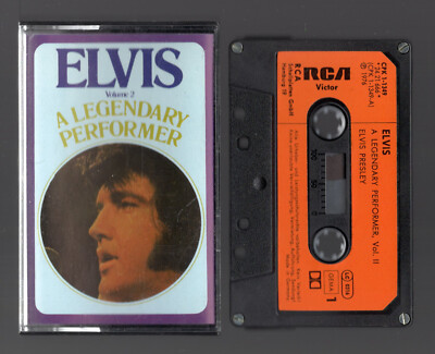 K7 Audio   Elvis Presley - A Legendary Performer Volume 2   Cassette Tape Cinch