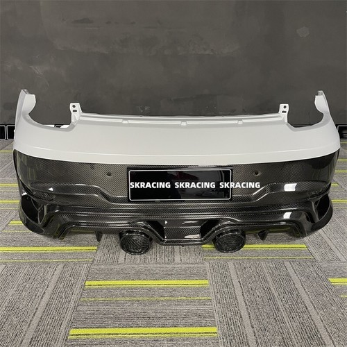 Kits difusores de parachoques trasero de fibra de carbono seco para Porsche 911 992 Carrera 2020-2024 - Imagen 10 de 20
