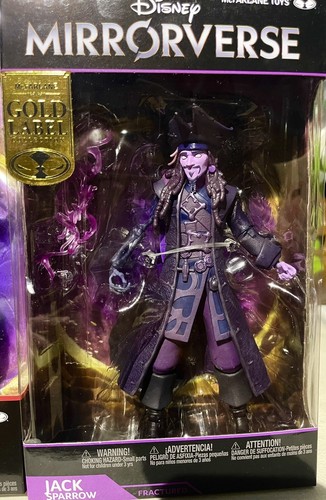 Disney Mirrorverse Jack Sparrow, Maleficent & Captain Hook 7” Figure Bundle New - Picture 3 of 4