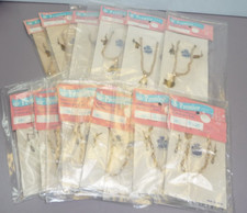 12 Sets, VINTAGE PREMIER DOLL JEWELRY, 501 181 Fits Cissy, Sweet Sue, etc.