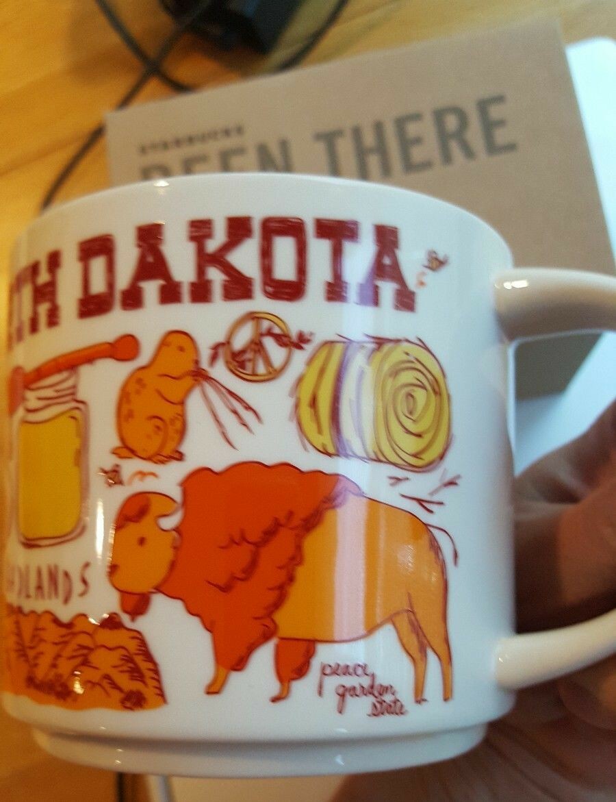 Starbucks BTS Been There Series North Dakota ND Nodak Mug Coffee Cup