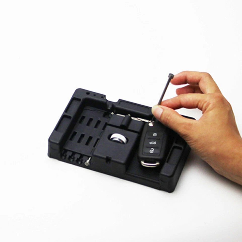 Herramienta de eliminación de pasador de fijación de vicio para llave abatible de coche PARA reparación de llave de puerta de coche LA reparación de llave Foto 2 de 4