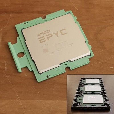 AMD EPYC Bergamo 9734 CPU Processor 100-000000669 112 Cores 2.2GHz SP5 256MB