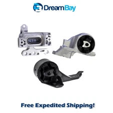 2004-2005 for Chevrolet Malibu 2.2L Engine Motor & Transmission Mount Set 3PCS