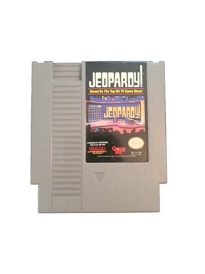Nintendo Nes Jeopardy Original OEM Authentic 