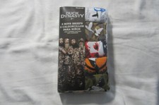 New in the Package Boy's Size 8 Duck Dynasty 100 Cotton Briefs 2014 Underwear