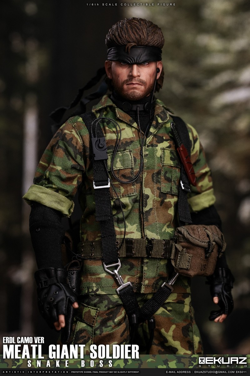 Pre-Sale EKUAZ STUDIO EKS011 Metal Giant Soldier Snake Boss 1/6