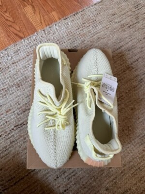 adidas gazelle silver green womens YEEZY 350 V2 BUTTER (PRE-OWNED) F36980 SIZE 8  Original Grail