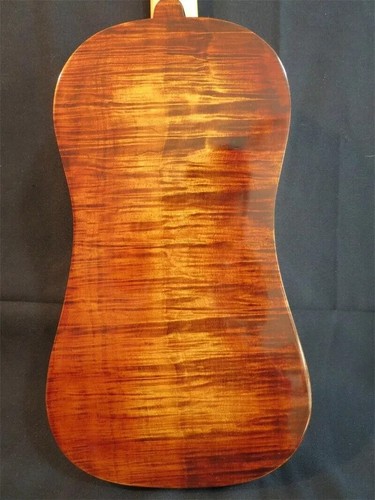 Handgefertigte mittelalterliche Geige, 5 Saiten Vielles 15" Zoll Körper, guter Klang - Bild 4 von 6