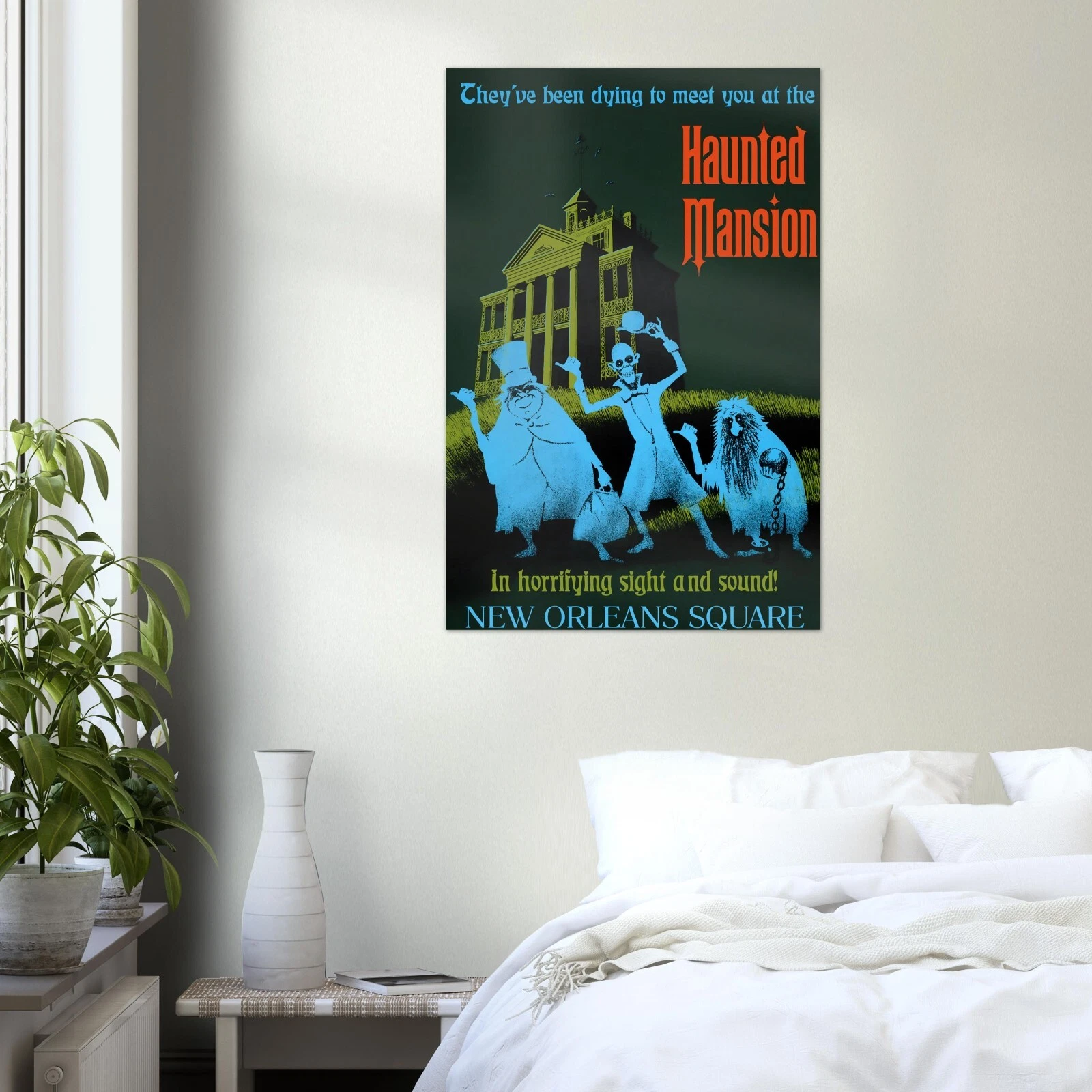 Disney Haunted Mansion Vintage Poster