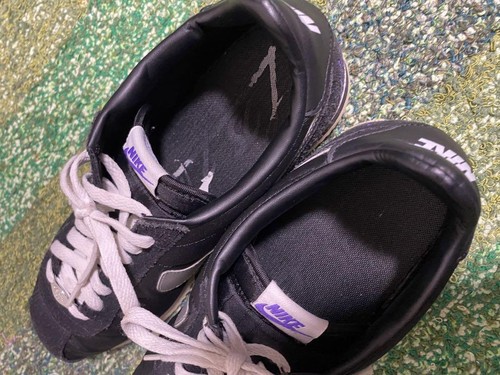 Nike Cortez Los Angeles US 9.5 Black Used From Japan - Picture 8 of 10